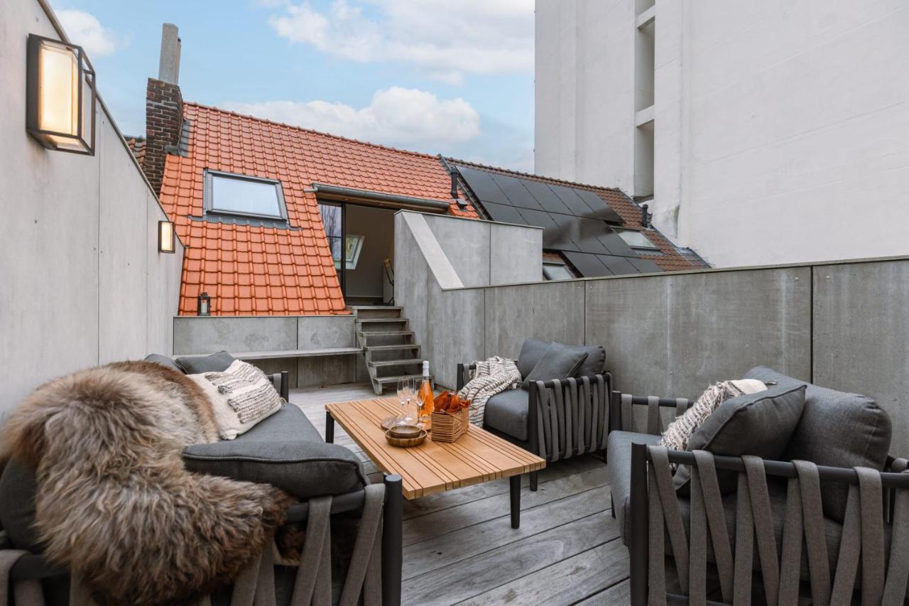 Beautiful Luxurious Mansion With Several Terraces Kortrijk Exteriör bild