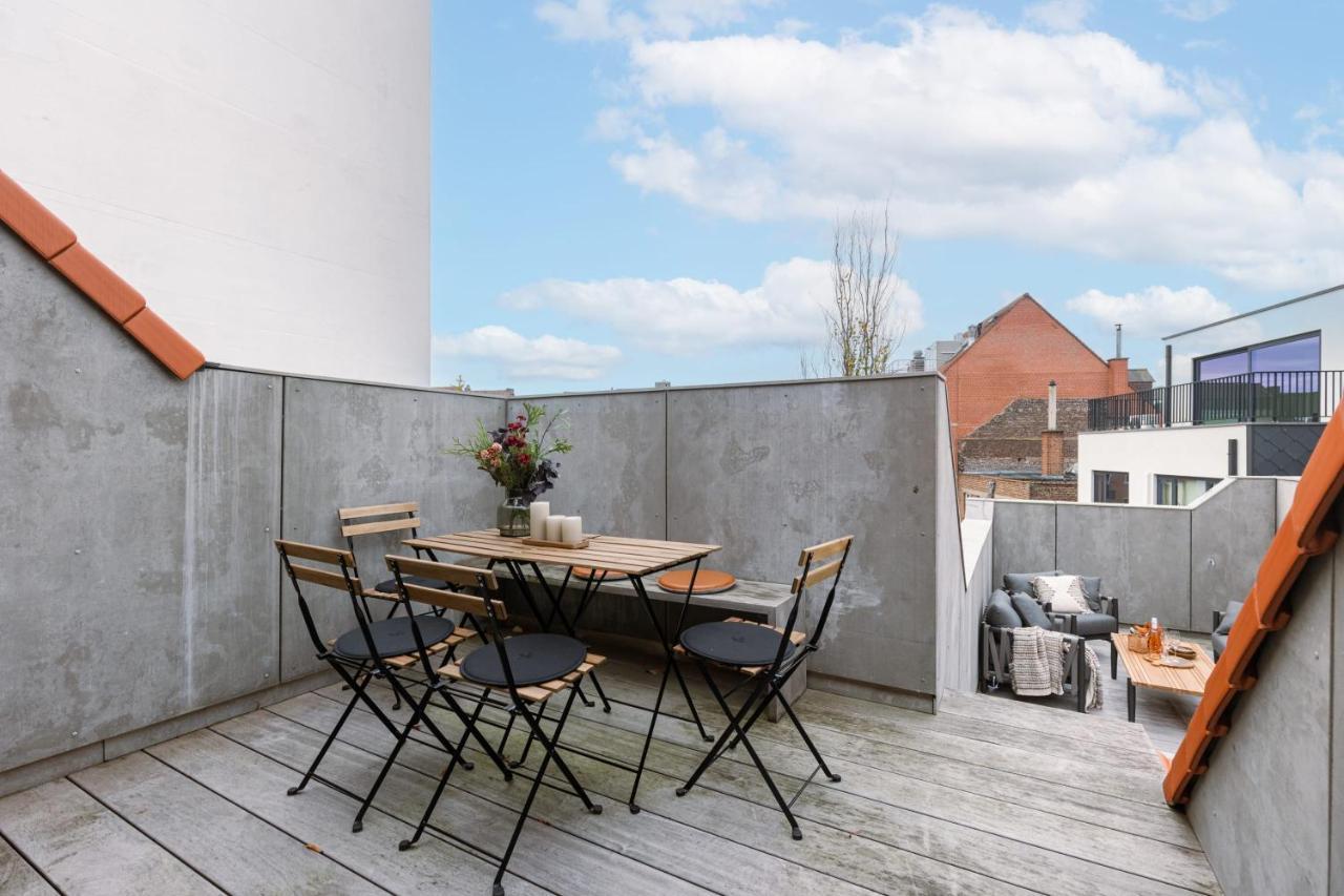 Beautiful Luxurious Mansion With Several Terraces Kortrijk Exteriör bild